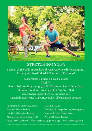 Stretching Yoga al Parco 2018